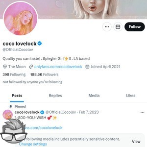 Coco Lovelock Twitter