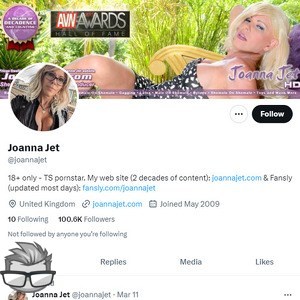 Joanna Jet Twitter (TS)